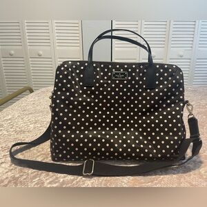 Kate Spade nylon Calista laptop tote shoulder bag